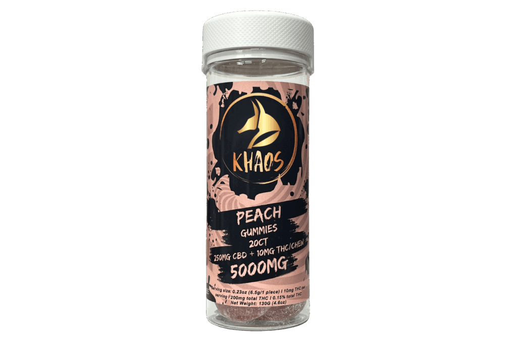 Peach Gummies 5000